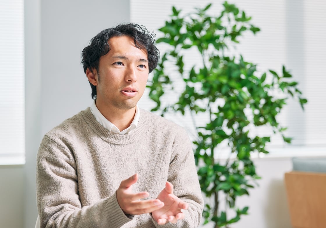 S.T.のインタビュー風景